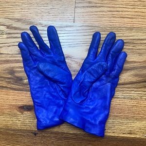 J Crew Cashmere-Lined Leather Gloves